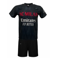 Terza Maglia Milan Brahim 10 ufficiale replica 2021/22 con pantaloncino nero 